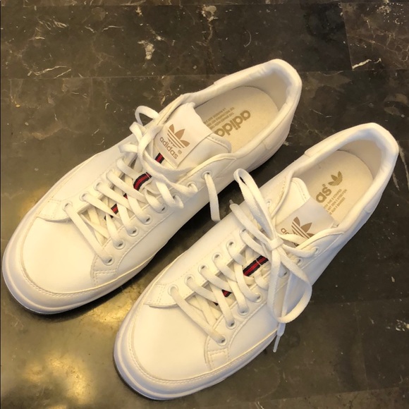 adidas Other - NWOT White Rod Laver Adidas Men’s Shoes